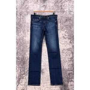 AG Adriano Goldschmied Jeans 29 x 34 Mens The Matchbox Slim Straight Dark Wash